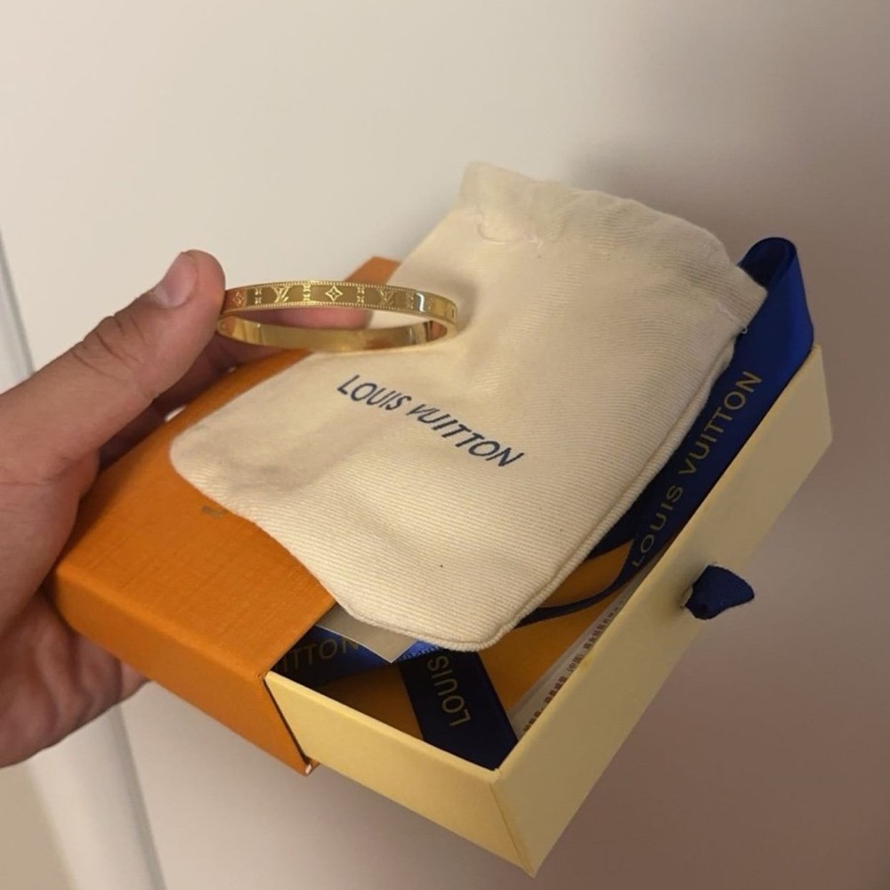 LV monogram bracelet